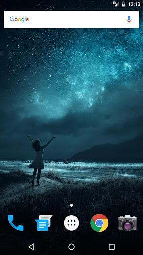 Wallpapers Night Sky - Image screenshot of android app