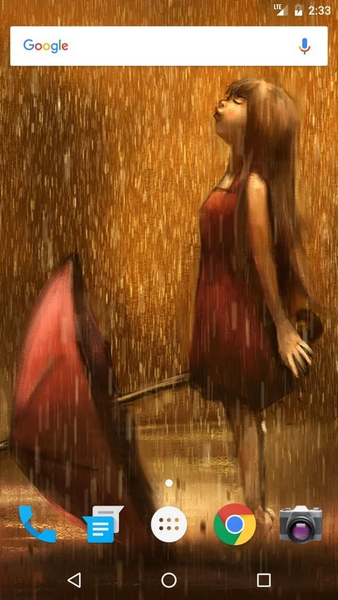Wallpapers Raining - عکس برنامه موبایلی اندروید