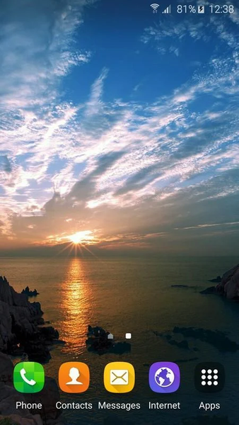 Wallpapers Sunrise - Image screenshot of android app