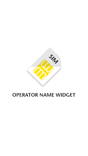 Operator Name Widget - عکس برنامه موبایلی اندروید