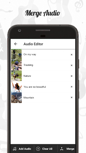 Audio Editor : Cut,Merge,Mix Extract Convert Audio - عکس برنامه موبایلی اندروید