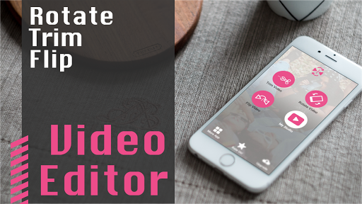 Video editor - Flip video Rotate video Trim video - عکس برنامه موبایلی اندروید