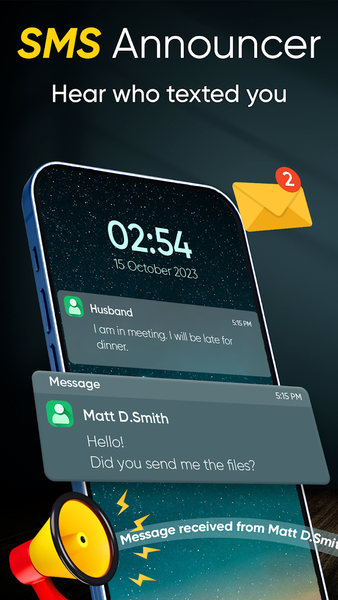 Caller Name Announcer App - Image screenshot of android app