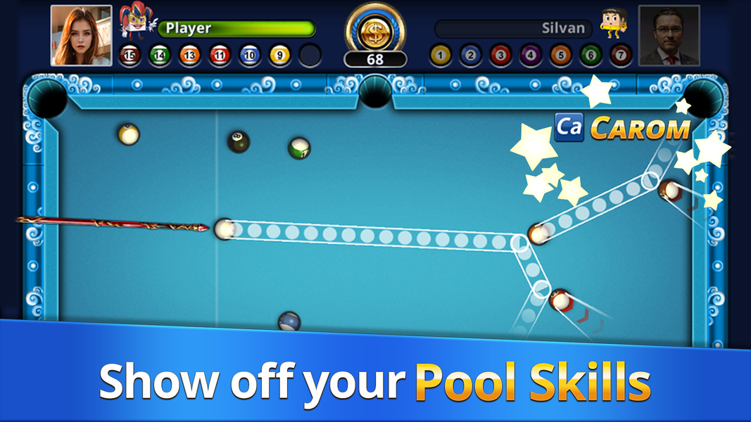 Pool 2024 : Play offline game - Gameplay image of android game