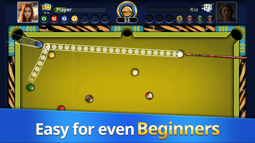 Pool 2024 : Play offline game - Gameplay image of android game