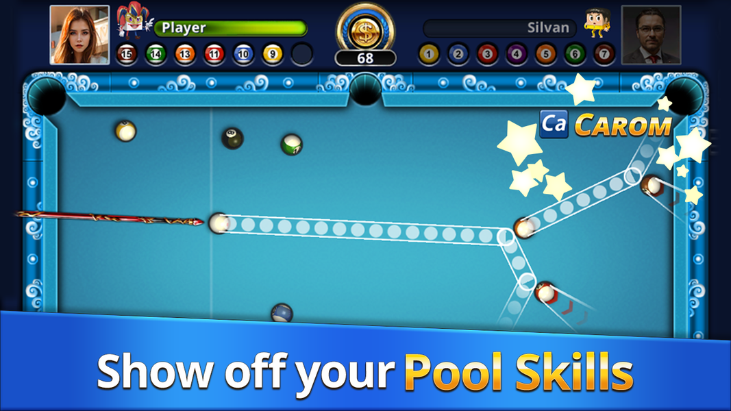 Pool 2024 : Play offline game - Gameplay image of android game