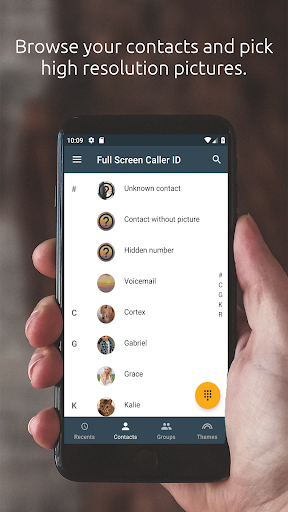 Full Screen Caller ID - Image screenshot of android app