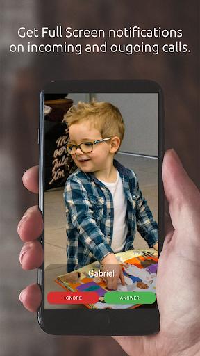 Full Screen Caller ID - Image screenshot of android app