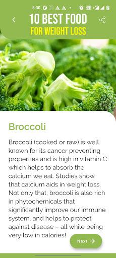 Healthy Foods for You - Image screenshot of android app