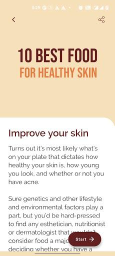 Healthy Foods for You - Image screenshot of android app