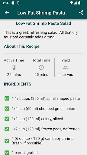 Quick and Easy Recipes - Image screenshot of android app