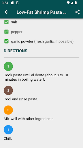 Quick and Easy Recipes - Image screenshot of android app