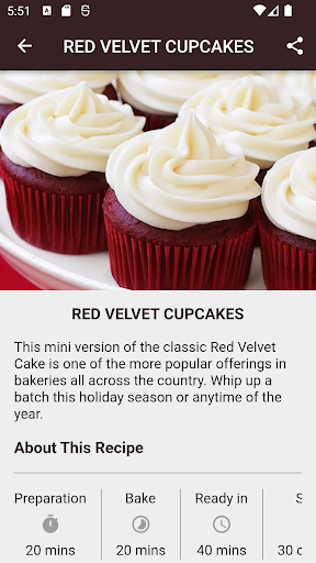 Chocolate Cake Recipes - Image screenshot of android app