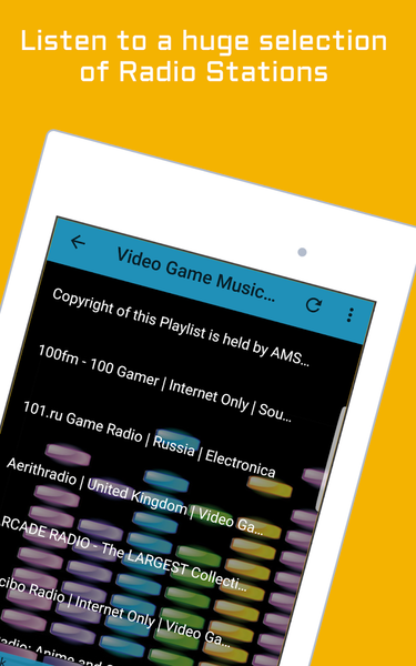 Video Game Music Radio - عکس برنامه موبایلی اندروید