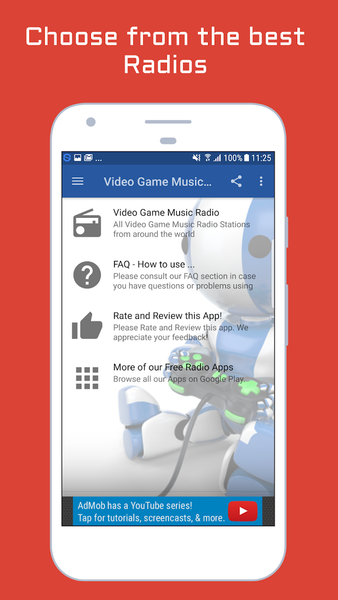 Video Game Music Radio - عکس برنامه موبایلی اندروید