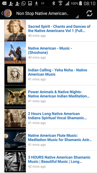 Native American Radio Stations - عکس برنامه موبایلی اندروید