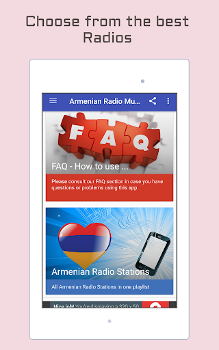 Armenian Radio Music & News - عکس برنامه موبایلی اندروید