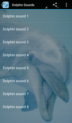 Dolphin Sounds - Image screenshot of android app