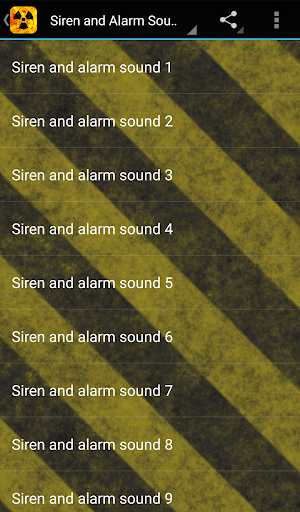 Siren and Alarm Prank Sounds - Image screenshot of android app