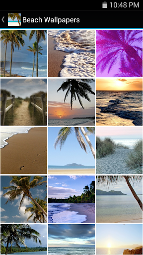 Beach Wallpapers - Image screenshot of android app