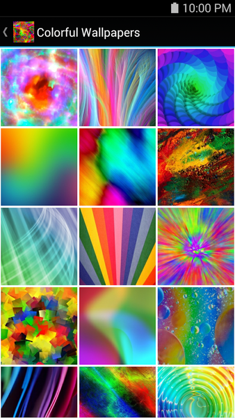 Colorful Wallpapers - Image screenshot of android app