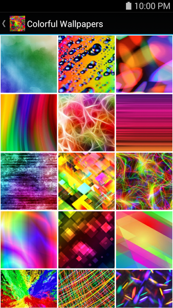 Colorful Wallpapers - Image screenshot of android app