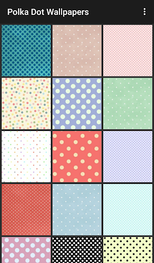 Polka Dot Wallpapers - Image screenshot of android app