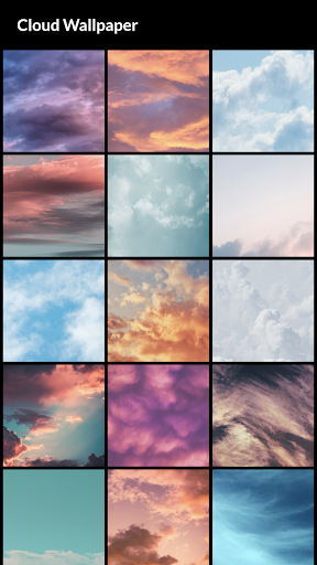 Cloud Wallpapers - Image screenshot of android app