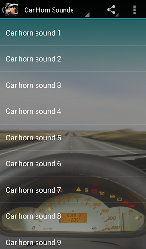 Car Horn Prank Sounds - Image screenshot of android app