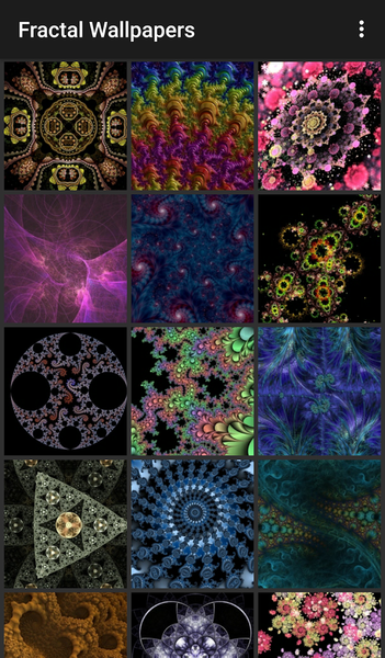 Fractal Wallpapers - Image screenshot of android app