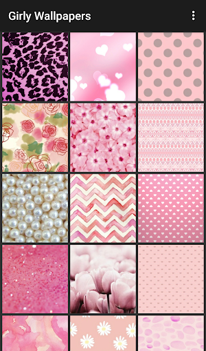 Girly Wallpapers - Image screenshot of android app