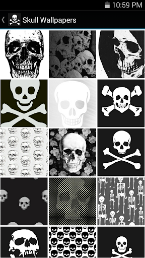 Skull Wallpapers - Image screenshot of android app