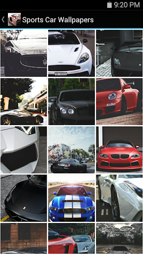 Sports Car Wallpapers - Image screenshot of android app