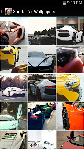 Sports Car Wallpapers - Image screenshot of android app