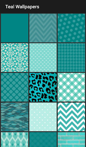 Teal Wallpapers - Image screenshot of android app