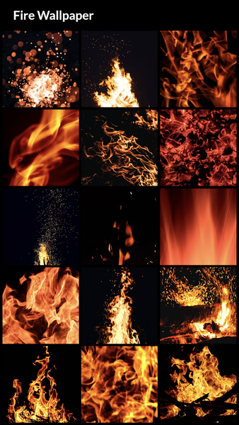 Fire Wallpapers - Image screenshot of android app