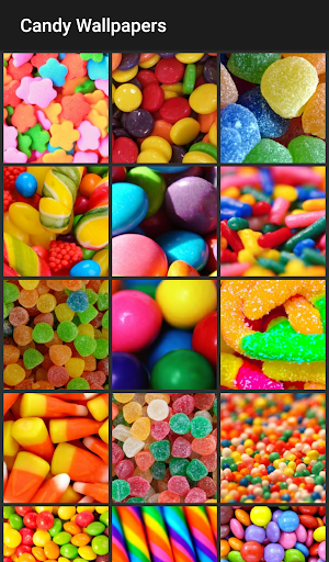 Candy Wallpapers - Image screenshot of android app