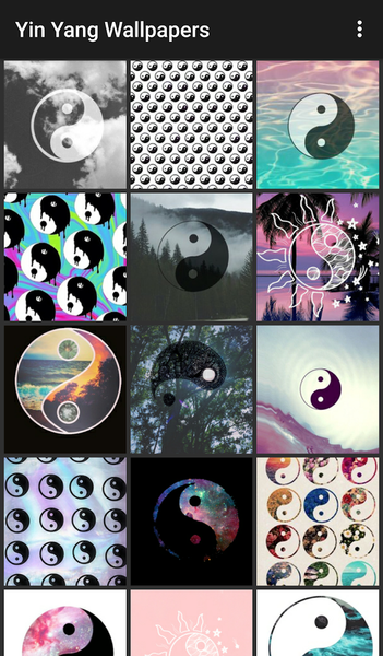 Yin Yang Wallpapers - Image screenshot of android app