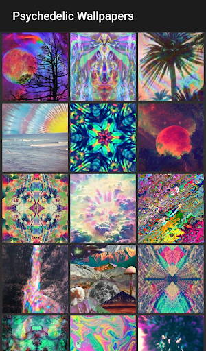 Psychedelic Wallpapers - عکس برنامه موبایلی اندروید