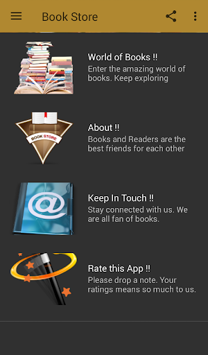 Book Store - Image screenshot of android app