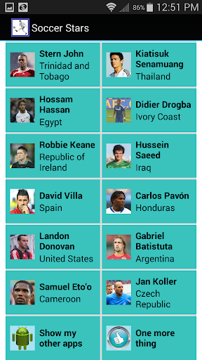 Soccer Stars - عکس برنامه موبایلی اندروید