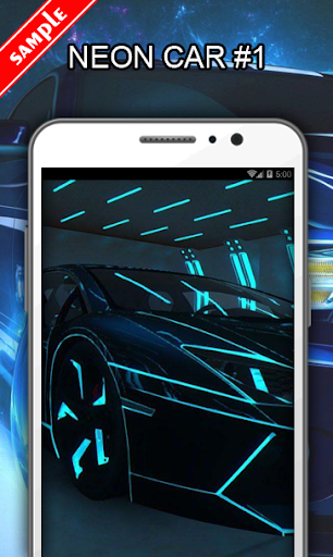 Neon Car Wallpapers - Image screenshot of android app