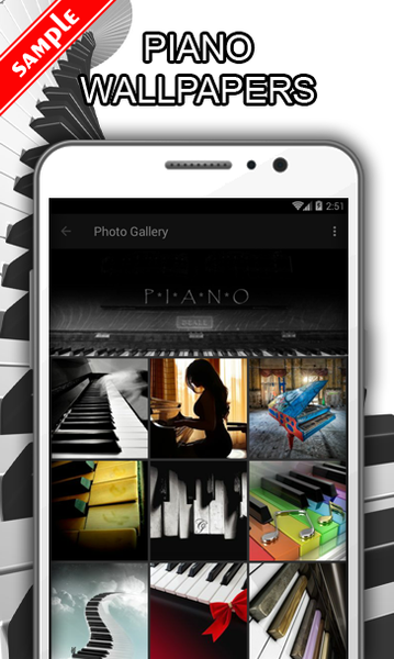Piano Wallpapers - عکس برنامه موبایلی اندروید