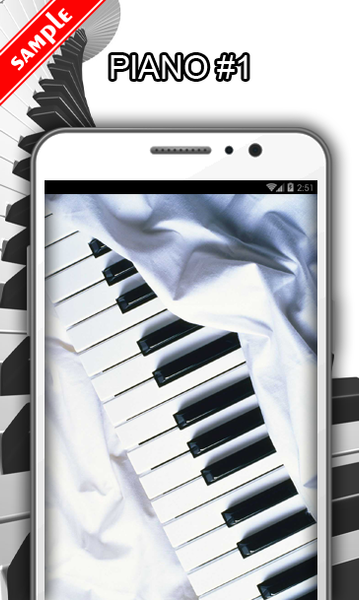 Piano Wallpapers - Image screenshot of android app