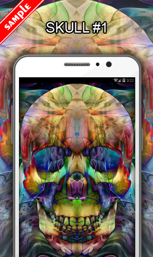 Skull Wallpapers - Image screenshot of android app