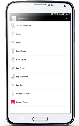 Best Legs Workout - عکس برنامه موبایلی اندروید