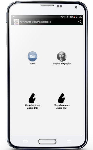 Adventures of Sherlock Holmes - Image screenshot of android app