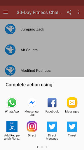 30-Day Fitness Challenge - Image screenshot of android app