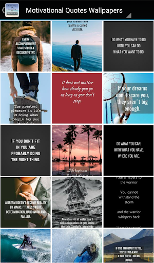 Motivational Quotes Wallpapers - Image screenshot of android app