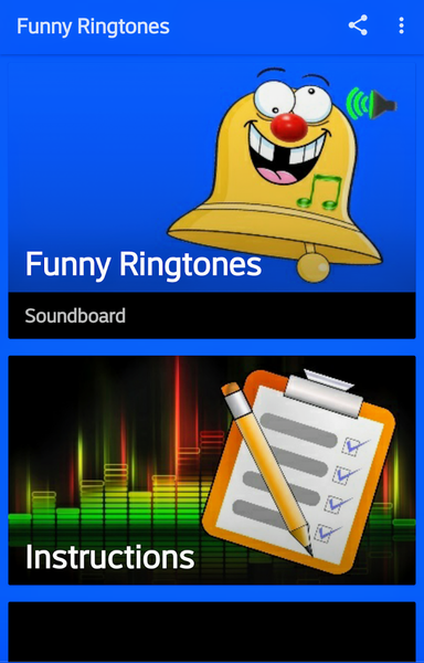 Super Funny Ringtones - عکس برنامه موبایلی اندروید